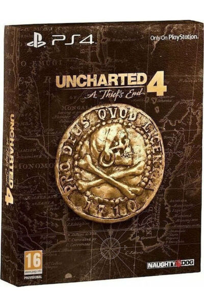 Sony Uncharted 4 A Thief's End Ειδική Έκδοση Παιχνίδι PS4 (Μεταχειρισμένο)