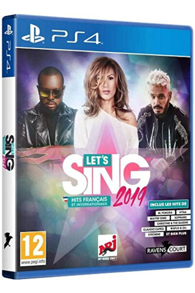 Voxler Let's Sing 2019 Γαλλική Έκδοση Παιχνίδι PS4