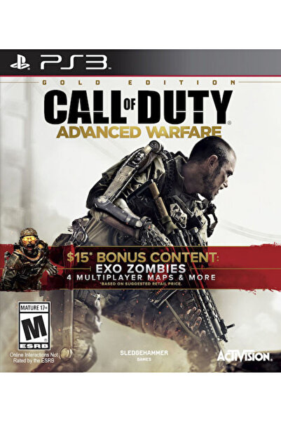 Sony Call of Duty Advanced Warfare Gold Edition Εισαγωγής PS3 Καινούργιο