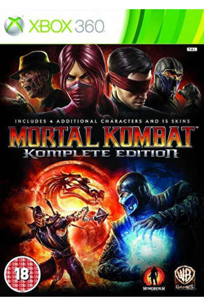 Warner Bros Games Mortal Kombat Πλήρης Έκδοση Παιχνίδι XBOX 360 (Μεταχειρισμένο)