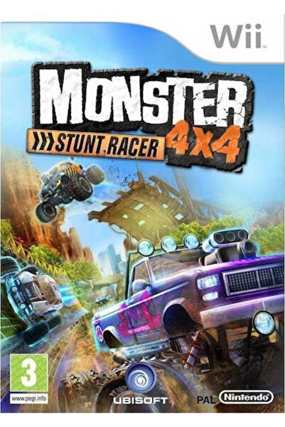 Ubisoft Ltd Παιχνίδι Wii Monster 4x4 Stunt Racer (Μεταχειρισμένο)