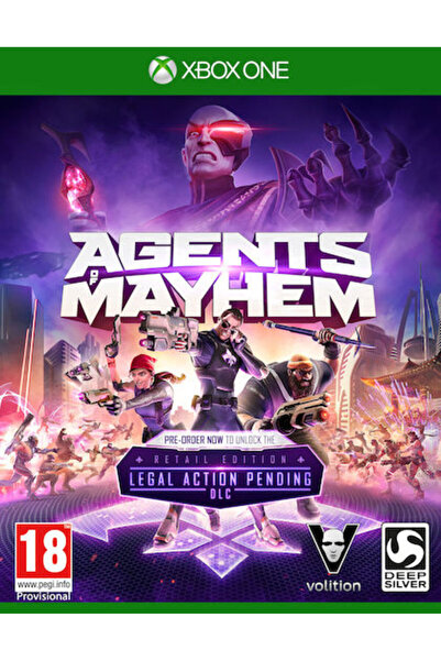 Deep Silver Agents of Mayhem Έκδοση Πρώτης Ημέρας Παιχνίδι Xbox One