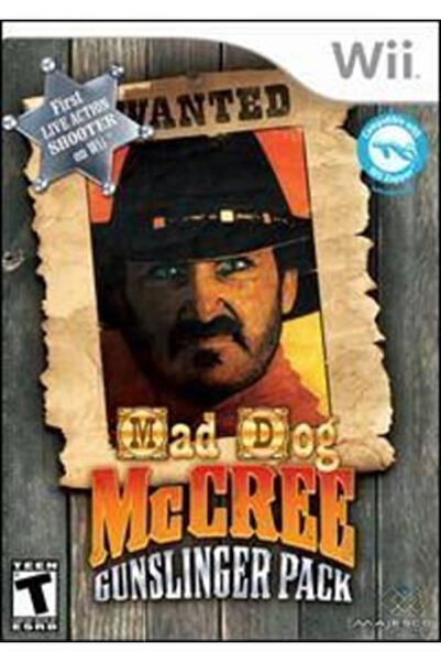 majesco Mad Dog McCree: Gunslinger Pack (Nintendo) Παιχνίδι Wii (Μεταχειρισμένο)