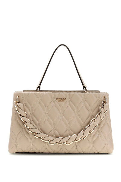 Guess Maxine 2 Compartment Women's Cream Handbag Hwqg9733050-Lta