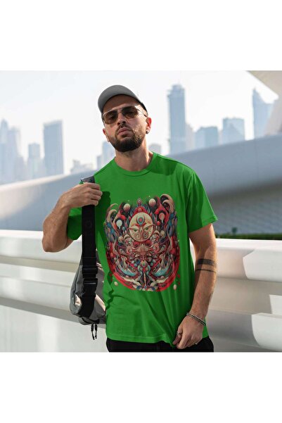iLovePrints Abstract Ethereal Owl Tshirt