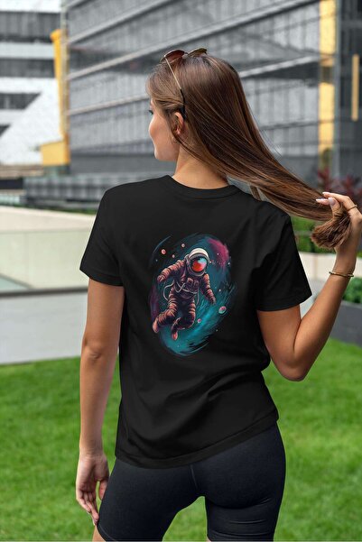 iLovePrints Astronaut in Space Tshirt