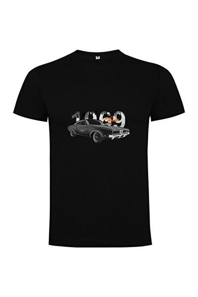 iLovePrints Sleek Vintage Muscle Machine Tshirt