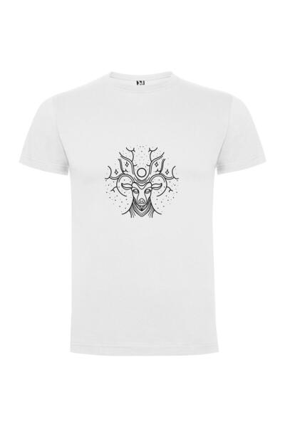 iLovePrints Antlered Cyber Lord Tshirt