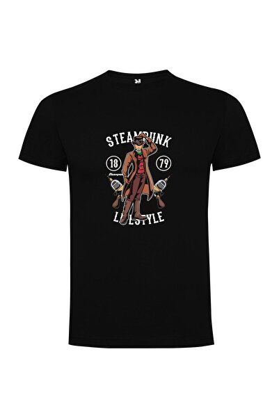 iLovePrints Steam-Punk Gunslinger Tshirt