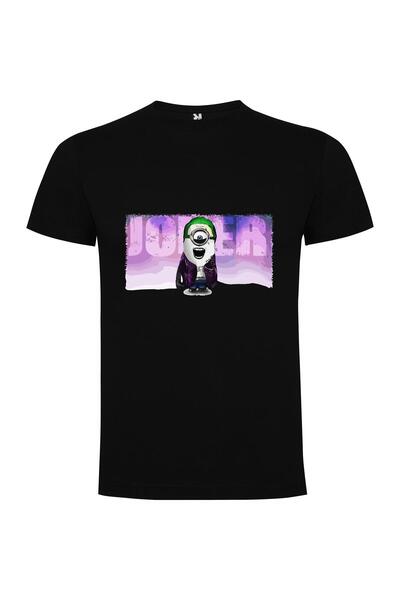 iLovePrints Green-Haired Minion Joker Tshirt