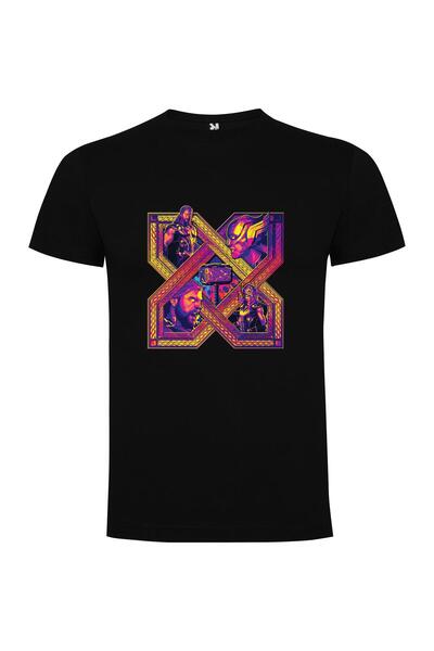 iLovePrints Fractal Thunder: Official Marvel Tshirt