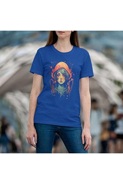 iLovePrints Abstract Portrait of a Woman Tshirt
