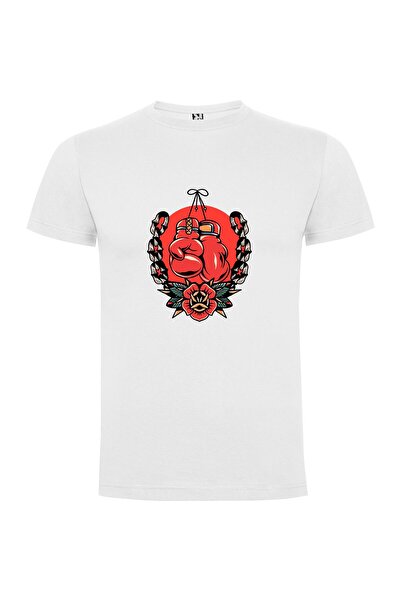 iLovePrints Red Gloves Tattoo Art Tshirt