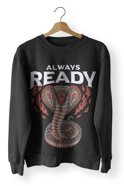 iLovePrints Μακρυμάνικη Μπλούζα Art Always Ready