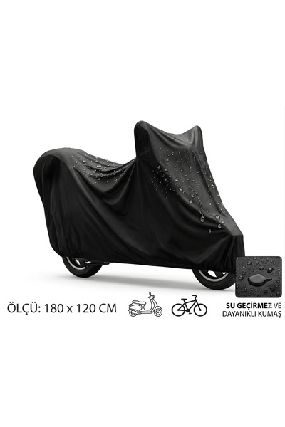 ARMÜZ Motosiklet Ve Scooter Koruma Brandası – Su Ve Toz Geçirmez 180x120 Cm