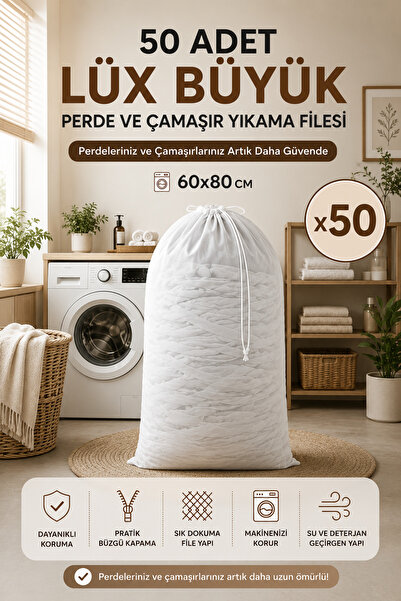 MorPort 50 komada velikih zavjesa 60x80 i mreže za veš