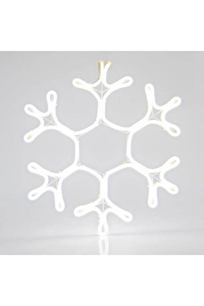 Generic Φωτοσωλήνας NEON LED χιονονιφάδα, 45x35 cm με 3 m φωτοσωλήνα, IP44, Ε...