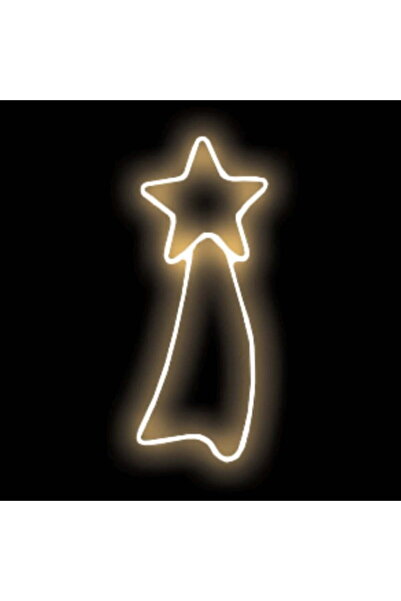 Generic Φωτοσωλήνας NEON LED κομήτης, 69x29 cm με 2 m φωτοσωλήνα, IP44, Εσωτε...