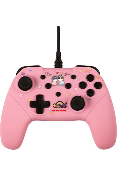 Konix Be Love Ενσύρματο Χειριστήριο για PC / Switch Ροζ
