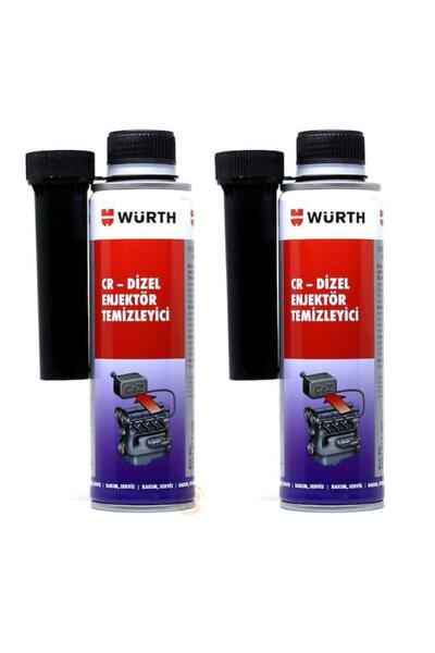 2X Würth Dizel Enjektör Temizleyici 300Ml