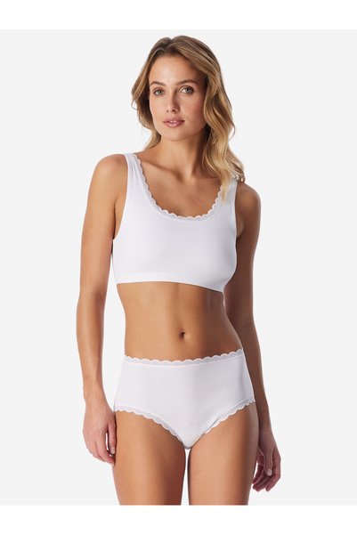 uncover by Schiesser Bustier Cotton Lace
