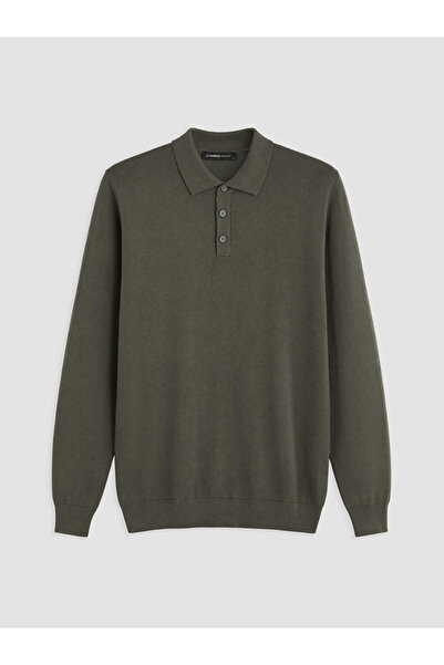 LC Waikiki Esvab • Modern & Distinctive Devrik Roba Collar Men's Knitwear Swe...