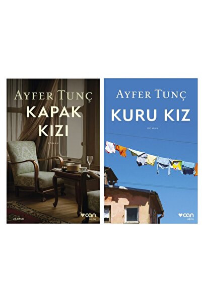 CAN Kapak Kızı - Kuru Kız - Ayfer Tunç 2 Kitap