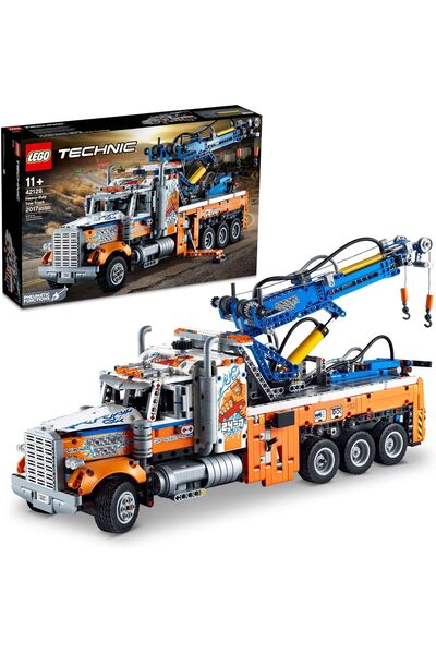 LEGO Technic Heavy-Duty Tow Truck 42128 Building Kit; Explore A Classic Truck...