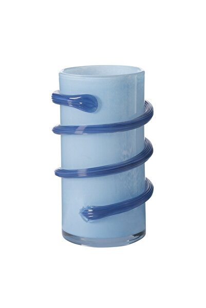 Mudo Concept LOOPS BLUE VAZO 12X13X21 CM