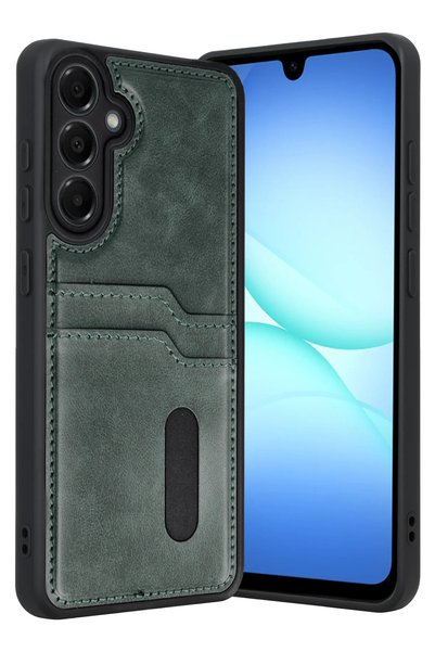 New Face Spt-Gld Galaxy A57 5g Sara Leather Case with Business Card Holder (1...