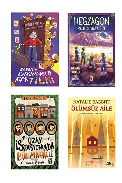 Timaş Çocuk 4-5-6.Sınıf Okuma Seti Babamın Kafasındaki Kırk Tilki Hegzagon Sa...