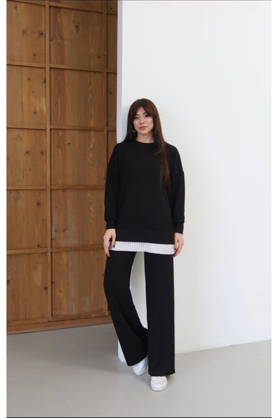 Ay Fashion Official Gömlek Garnili Oysho Eşofman Takımı