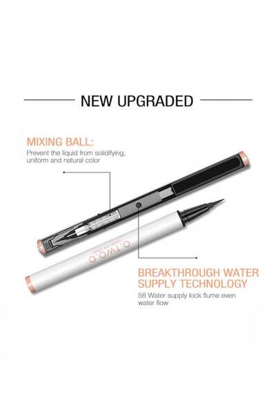 MABY Gold Embroidery Waterproof Liquid Eyeliner Black 2ml