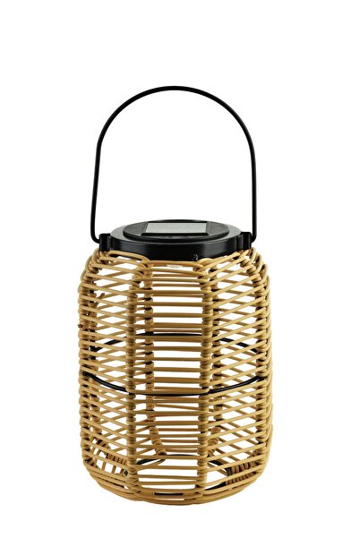 MONDEX Lanterna Solară Polipropilenă SOKKE NATURE 15x20/31 cm 1 buc.