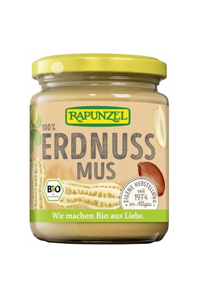 Rapunzel Pasta de arahide fina vegana,