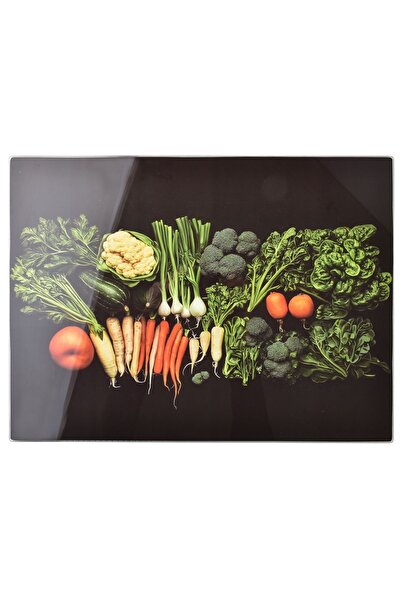 MONDEX Tocător Prima Glass Allesken Aria 40 x 30 cm Transparent 1 buc.