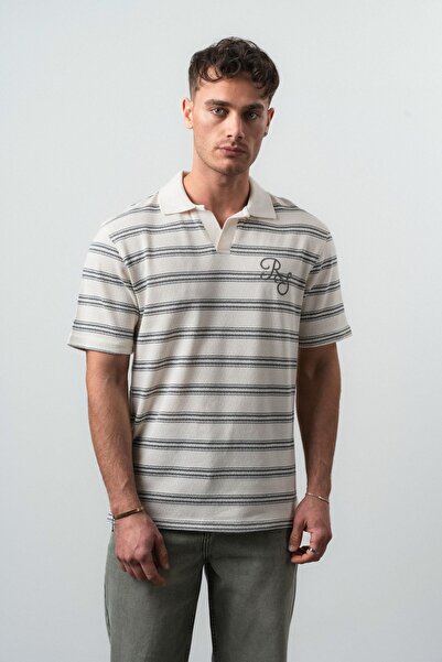 Respire Tricou polo Krep Regular Fit fumuriu