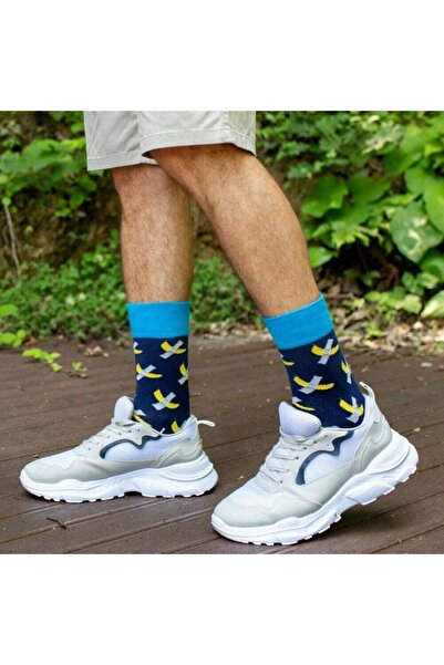 Color Socks Κάλτσα Βαμβακερή “Injured Banana”