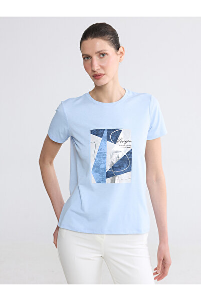 LC Waikiki Lcw Everyday Crew Neck Printed Women's T-Shirt
