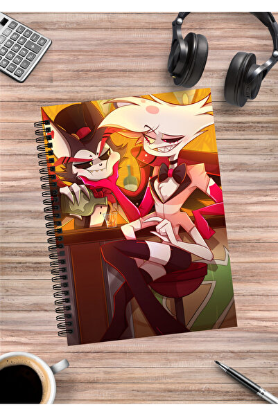 mertfigur Caiet spiralat Hazbin Hotel Anime A5 (50 de foi)