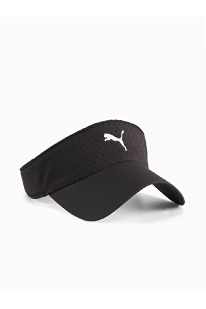 Puma Black Daily Running Visor Hat 02699701