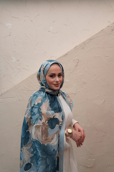 efdal şal eşarp Aura Pattern Premium Tencel Šal