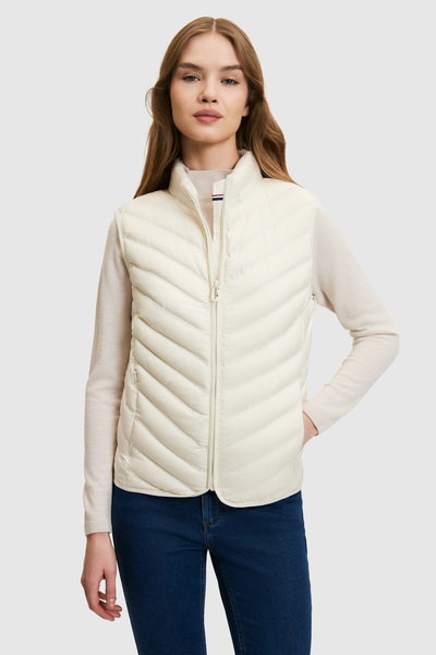 U.S. Polo Assn. Kadın Krem Yelek 50319224-VR256