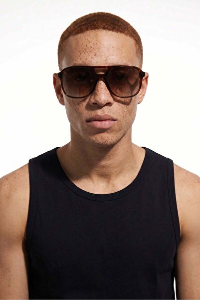 Bilge Karga Cleo Brown Gradient Men's Sunglasses