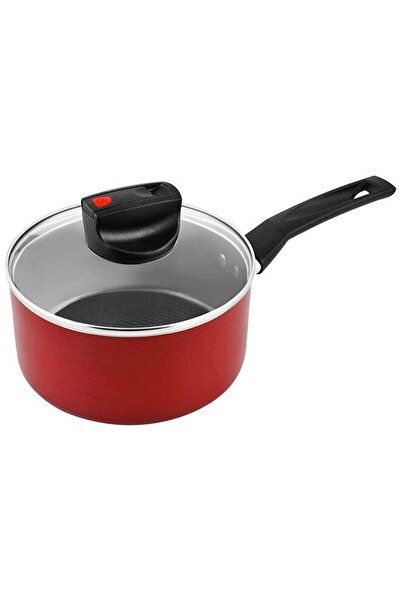 Prestige Safecook With Nonstick Saucepan, Red, 20 cm, Aluminum