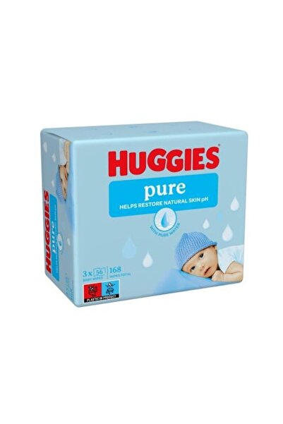 Huggies Συσκευασία Μαντηλάκια Υγρά, 3 x 56 τεμάχια
