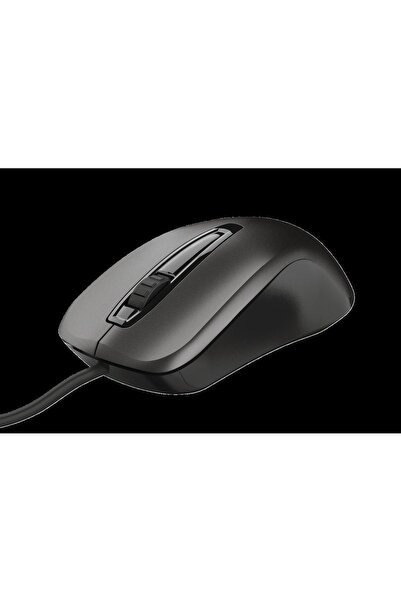 Trust Mouse optic USB cu fir Carve, 1200 DPI, Negru