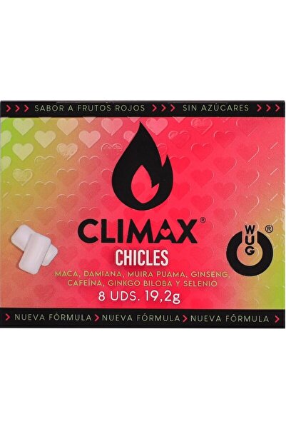 Wug Guma de Mestecat Climax cu Maca, Damiana si Ginseng
