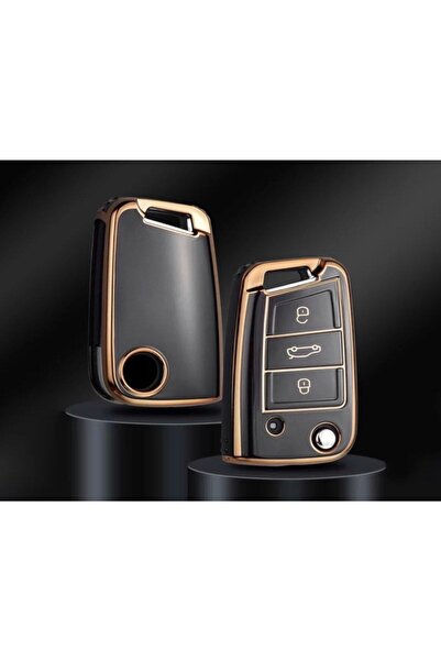 KeyRoN Volkswagen Polo T-roc T-cross Golf Passat Taigo Tiguan Husă pentru che...