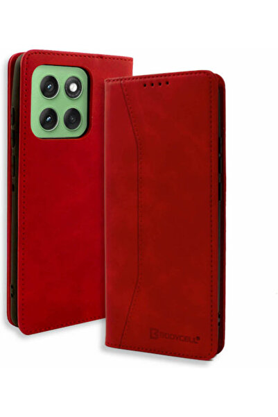 Other Bodycell Book Συνθετικό Δέρμα Κόκκινο (Moto G06)